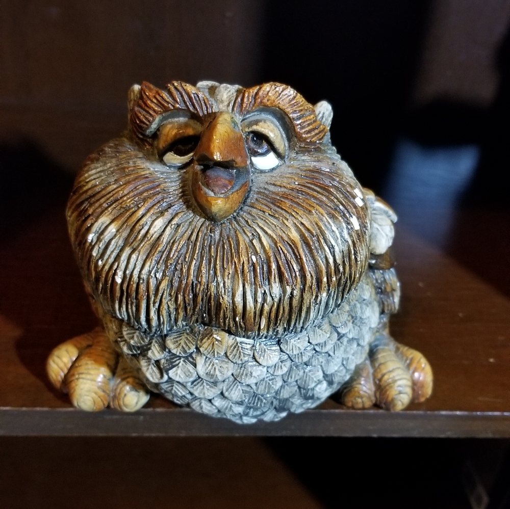 Beasties Funny Owl Figurine